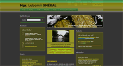 Desktop Screenshot of lubomirsmekal.cz